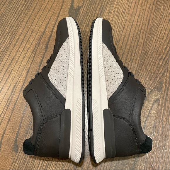 Everlane Trainer, Black Leather & Grey Suede NWOB - Picture 5 of 11